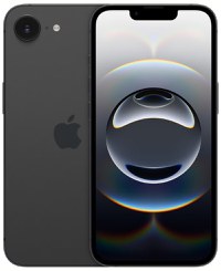 Apple iPhone 16e 128 GB Black Ca nou - 1