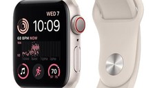 Apple Watch SE 2022, GPS + Cellular, Aluminium 44mm N/A Starlight Ca nou
