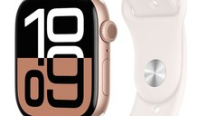 Apple Watch Series 10 2024, GPS, Aluminium 42mm N/A Rose Gold Bun