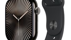 Apple Watch Series 10 2024, GPS + Cellular, Titanium 46mm N/A Slate Bun