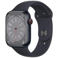 Apple Watch Series 8 2022, GPS + Cellular, Aluminium 41mm N/A Midnight Bun - 1