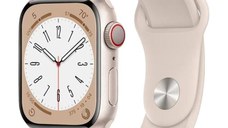 Apple Watch Series 8 2022, GPS + Cellular, Aluminium 41mm N/A Starlight Excelent