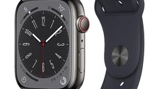Apple Watch Series 8 2022, GPS + Cellular, Stainless Steel 45mm N/A Graphite Excelent