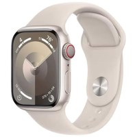 Apple Watch Series 9 2023, GPS + Cellular, Aluminium 41mm N/A Starlight Ca nou - 1