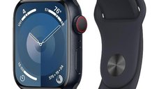 Apple Watch Series 9 2023, GPS + Cellular, Aluminium 45mm N/A Midnight Foarte bun