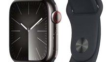 Apple Watch Series 9 2023, GPS + Cellular, Stainless Steel 45mm N/A Graphite Foarte bun