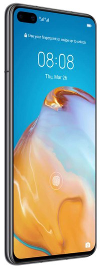 Huawei P40 Dual Sim 128 GB Black Bun - 1