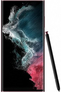 Samsung Galaxy S22 Ultra 5G Dual Sim 256 GB Burgundy Excelent - 1