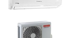 Aer conditionat Ariston Prios R32 70 Mudo, inverter 2D, 24000 BTU, clasa A++/A++, incalzire, Sleep, Auto-Restart, Follow Me, display ascuns, alb