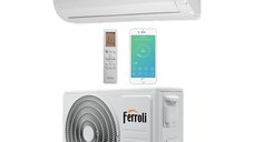 Aer conditionat monosplit Ferroli Giada S, 9000 BTU, inverter, Wi-Fi, clasa A++