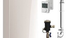 Centrala Ariston HS Premium 24 kw, centrala pe gaz, in condensare kit de evacuare inclus, termostat ambient si filtru antimagnetita