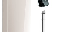 Centrala pe gaz in condensare Ariston HS Premium 24 kW cu kit de evacuare si termostat Wi-Fi Salus IT500