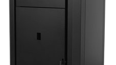 Centrala pe peleti Fornello Primo Pellet Black 30 kw, complet echipata cu pompa de circulatie, vas expansiune, supapa de siguranta, buncar de peleti 30 kg, automatizare, culoare negru, pana la 200 mp
