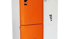 Centrala pe peleti Fornello Slimpel Easy 40 kw, curatare mecanica arzator si schimbator de caldura, arzator din inox, pompa de circulatie, tiraj fortat, buncar 88 kg, Ecodesign A+