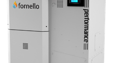 Centrala pe peleti Fornello Slimpel Performance 40 kW cu arzator inox si curatare automata