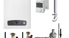 Centrala termica pe gaz in condensare Ariston CARES S 24 kW, clasa A, LCD, model nou, termostat ambient si pachet instalare