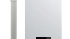 Centrala termica Vaillant ecoTEC plus VUW 40CS/1-5, 37.7 kW, in condensatie, pentru incalzire si ACM, cu kit de evacuare