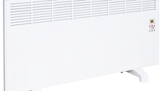 Convector de perete sau pardoseala iVigo DIGITAL EPK 2000 W White, control electronic, Termostat de siguranta, termostat reglabil, IP 24, pentru 24 mp, ERP 2018