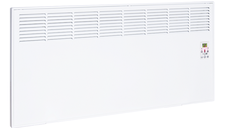 Convector de perete sau pardoseala iVigo DIGITAL EPK 2500 W White, control electronic, Termostat de siguranta, termostat reglabil, IP 24, pentru 28 mp, ERP 2018