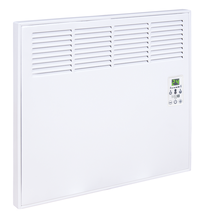 Convector de perete sau pardoseala iVigo EPK 500 W White, Digital, control electronic, Termostat de siguranta, termostat reglabil, IP 24, pentru 6 mp, ERP 2018 - 1