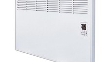 Convector de perete sau pardoseala iVigo Profesional EPK 1000 W White, control electronic, Termostat de siguranta, termostat reglabil, IP 24, pentru 12 mp, ERP 2018