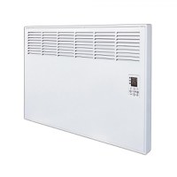 Convector de perete sau pardoseala iVigo Profesional EPK 1000 W White, control electronic, Termostat de siguranta, termostat reglabil, IP 24, pentru 12 mp, ERP 2018 - 1