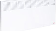 Convector Electric iVigo EPK 2500 W Alb, Control Mecanism, Termostat de Siguranta, IP 24, Eficient pentru 28 mp, ERP 2018
