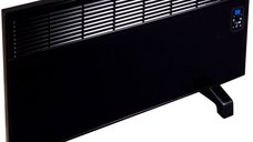 Convector electric iVIGO Vigo EPK Black Glass, 2500 W, montare pe perete sau pardoseala, control electronic, IP24, pentru pana la 28 mp