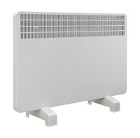 Convector electric Solaris, putere 1000 W, control mecanic, Termostat de siguranta, termostat reglabil, IP 24, ERP 2018, pana la 12 mp - 1