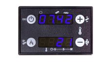 Display pentru centrale si termoseminee pe peleti Fornello Fiama Confort 12, 18, 25, 30 kW