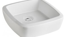 Lavoar Patrat Eos 39.5 x 39.5 cm pentru Baie