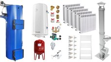 Pachet Complet Cazan Fornello Turbo 25 kW pe Combustibil Solid cu Accesorii