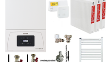 Pachet complet pentru apartament cu 2 camere - Centrala termica pe gaz Motan Condens KPlus 22.5 kW
