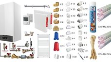 Pachet complet pentru apartament cu o camera - Centrala termica Ariston CLAS ONE+ WI-FI 24 kW