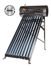 Panou solar presurizat compact FORNELLO SPP-470-H58/1800-10-c cu 10 tuburi vidate si boiler din inox de 92 litri - 1