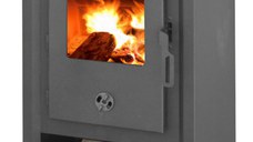 Semineu ( SOBA ) combustibil solid Fornello B1, 7-9 KW, 465x390x800 mm