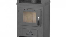 Semineu ( SOBA ) combustibil solid Fornello B10 E 7-9 KW, 465x390x970 mm
