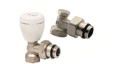Set robineti pentru calorifer - tur si retur 1/2