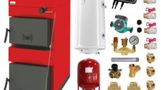 Sistem de incalzire Sunsystem Burnit NWB 25 kW cu boiler termoelectric si accesorii complete