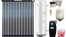 Sistem solar presurizat Fornello cu 20 tuburi Heat Pipe si boiler Eldom GREEN LINE de 150 L