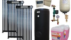 Sistem solar presurizat Fornello cu 30 tuburi Heat Pipe si Boiler 300 LT 2S