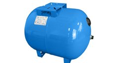 Vas de expansiune hidrofor Fornello 80 litri, orizontal, cu suport, albastru, presiune maxima 10 bar, membrana EPDM