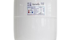 Vas expansiune sanitar Fornello 24 litri, vertical culoare alb, presiune maxima 10 bar, membrana EPDM