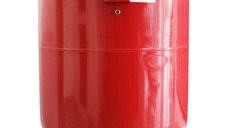 Vas expansiune termic Fornello 300 litri, vertical, cu picioare si manometru, culoare rosu, presiune maxima 10 bar, membrana EPDM