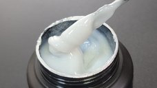 Acryl Gel Everin 30gr 08- Alb laptos cu sclipici - AEV-08