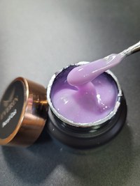 Acryl Gel Everin 30gr 10- Mauve Cu Sclipici Fin - AEV-02 - 1