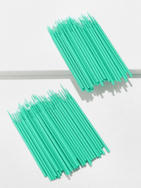 Betisoare microfibra 100 bucati verde - 1