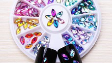 Carusel cristale colorate saf14