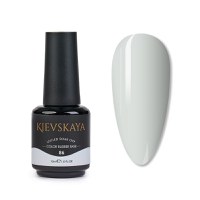 Color rubber base Kievskaya 15ml- Nr. 86 Alb Laptos - KVS-10 - 2