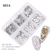 Cristale decor unghii marimi diferite LKZ-03 - 1
